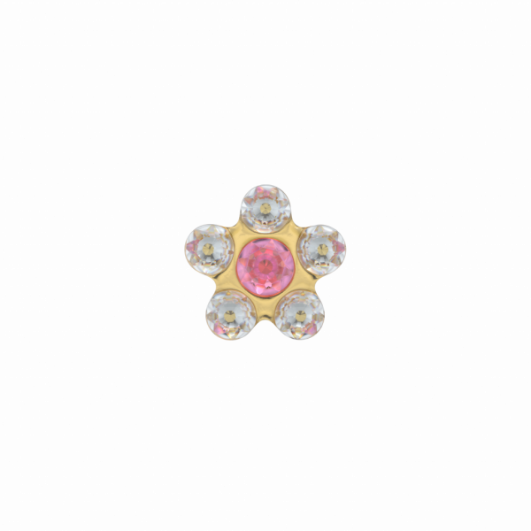 Studex 155 Prikoorbel Daisy Wit Roze