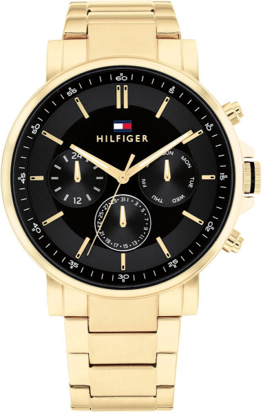 Tommy Hilfiger Goudkleurige Tyson Herenhorloge TH1710589