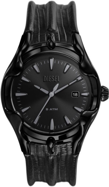 Diesel Vert Herenhorloge met Lederen Band DZ2193