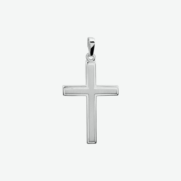 Zilveren Hanger - Kruis - 1005070