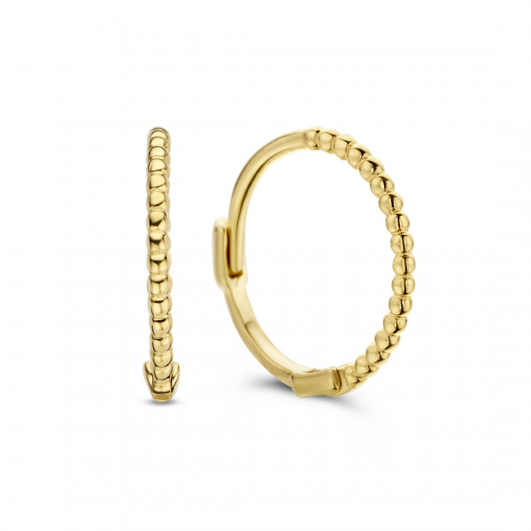 Jackie - Gouden Oorringen JKE20.038 Dots