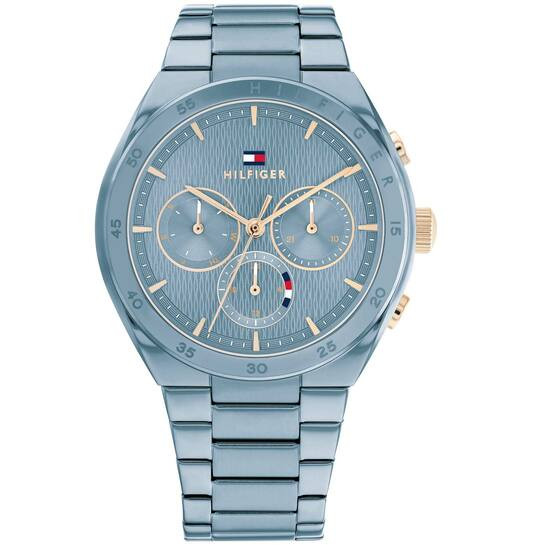 Tommy Hilfiger CARRIE Blauwe Dameshorloge 38 mm TH1782576