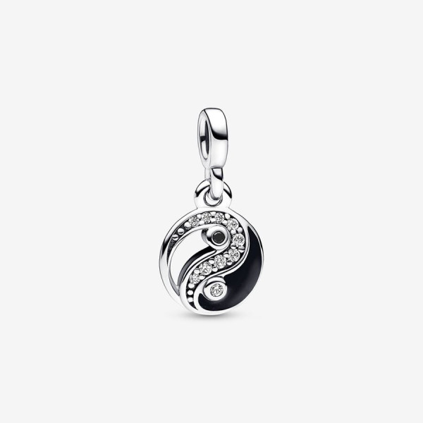Pandora ME Sparkling Yin & Yang Mini Dangle 792805C01