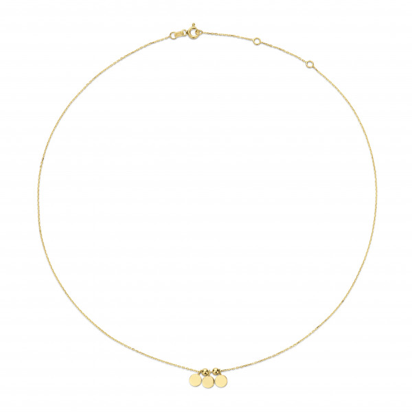 Jackie - Gouden Collier JKN20.046 Swing Disc