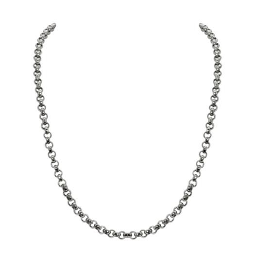Sparkling Jewels Ketting SNSM060 Silver 60 cm