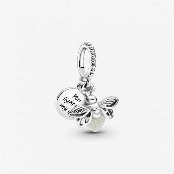 Pandora Moments - Hangbedel Glow-in-the-dark Vuurvliegje 799352C01