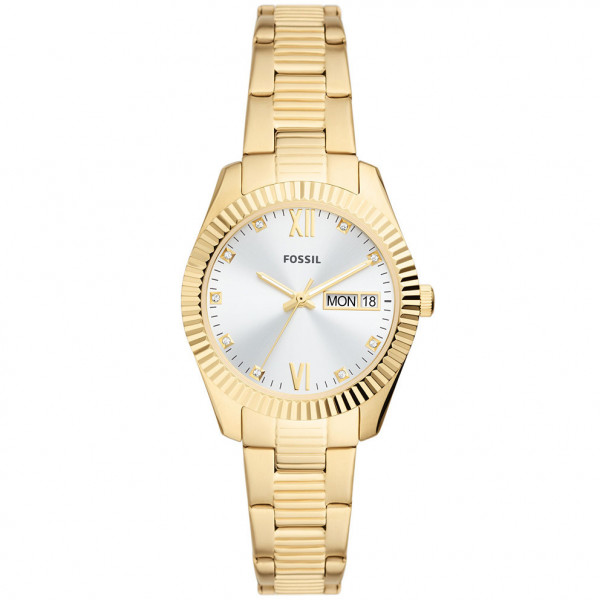 Fossil - Scarlette ES5199 Goudkleurig - Dameshorloge