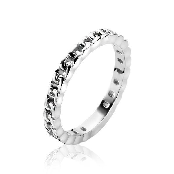 Zinzi - Zilveren Ring ZIR1175-58 Gourmet Glad