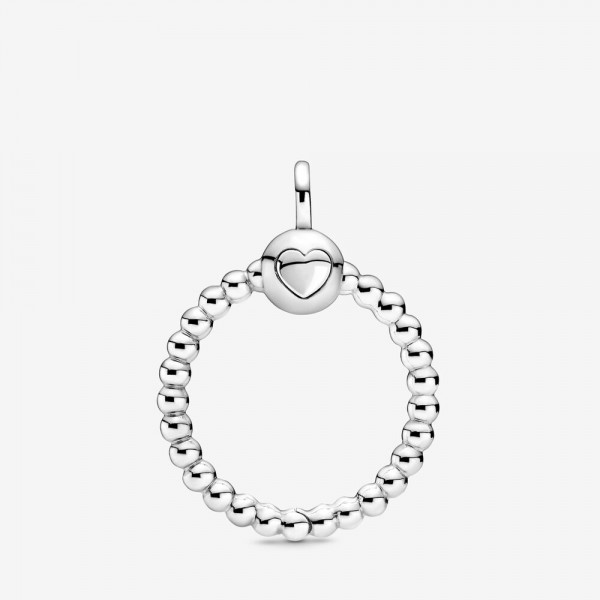 Pandora - Zilveren Purely Hanger 399077C00 Met Kraaltjes