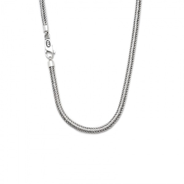 Silk - Zilveren Collier Zipp 377 - 50cm