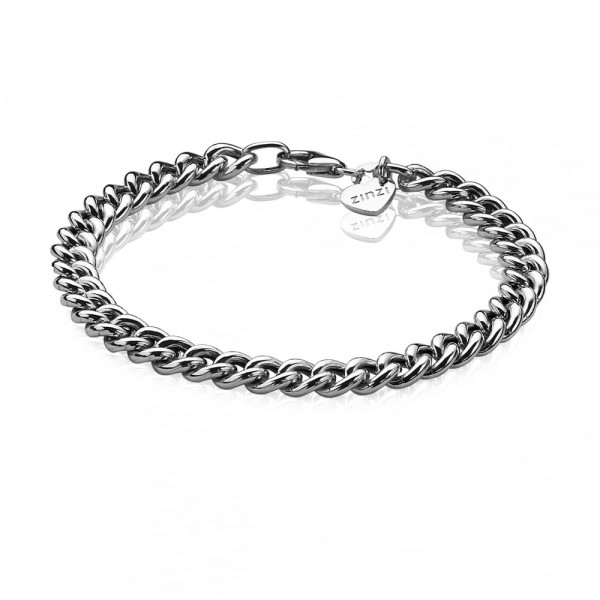 Zinzi Armband Dames Gourmetschakel ZIA1056 Zilver