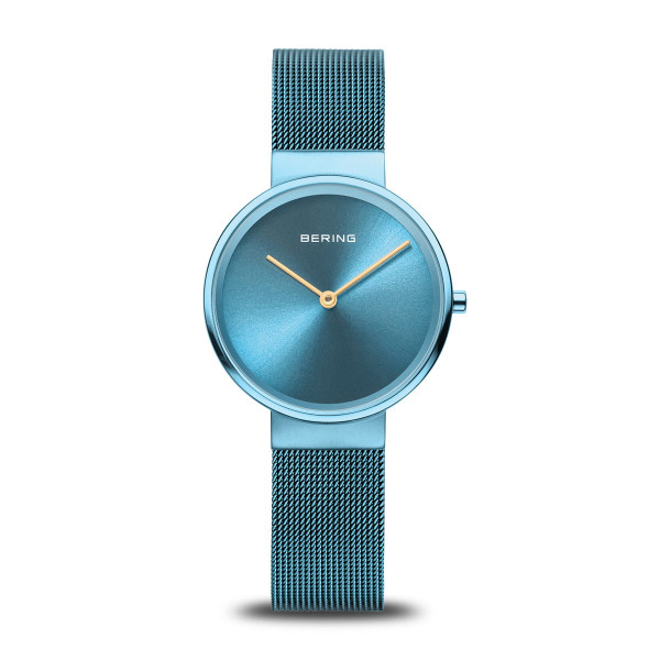 Bering Classic Blauwe Dameshorloge 14531-388