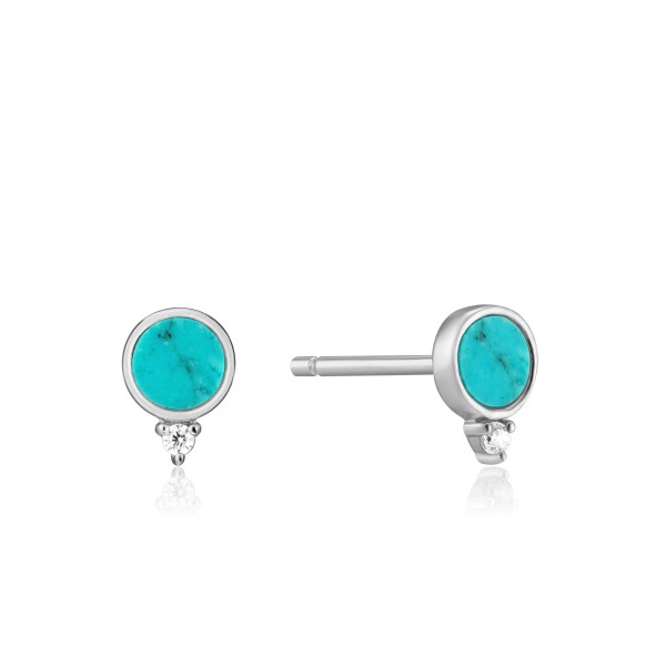 Ania Haie - Turquoise Stud Oorbellen E022-01H