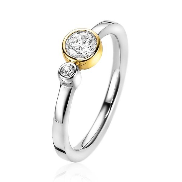 Zinzi - Zilveren Ring ZIR2146-54 Rondjes