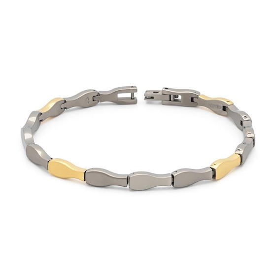 Boccia - Titanium Armband 03040-02 Bicolor