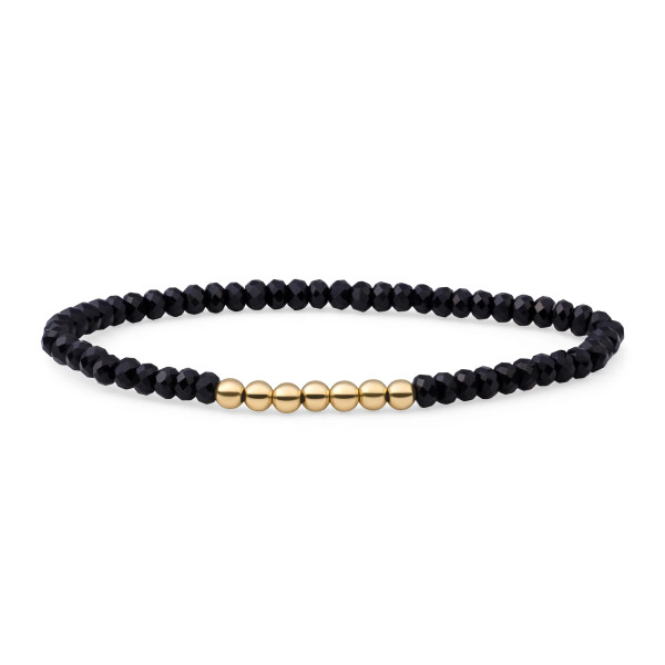 Sparkling Jewels Onyx Reverse Universe Armband SB-G-4MM-RLI-G07