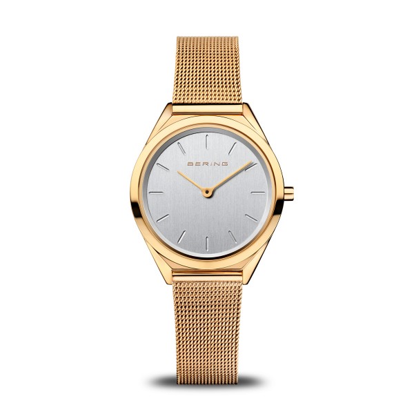 Bering - dameshorloge 17031-334 Ultra Slim Goudkleurig