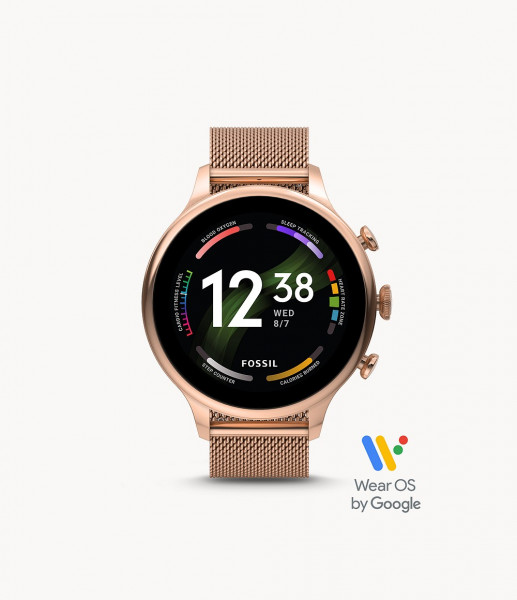 Fossil - Gen 6 FTW6082 Smartwatch - Rosékleurig