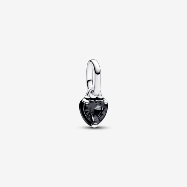 Pandora ME Black Chakra Heart Hangende Bedel 793042C01