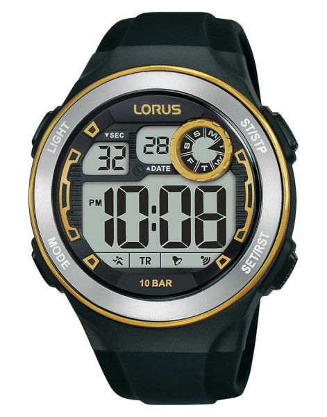 LORUS Digitaal kunststof heren horloge R2379NX9