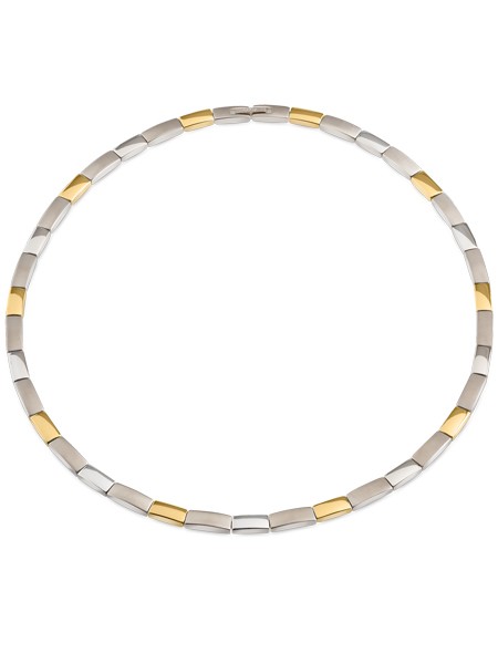 Boccia - Damescollier 08043-02 Titanium Bi-color 45cm