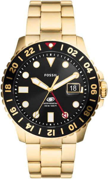 Fossil Goudkleurige Herenhorloge FS5990