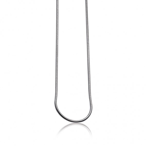 Zinzi - Zilveren Collier Zisl45 Slang