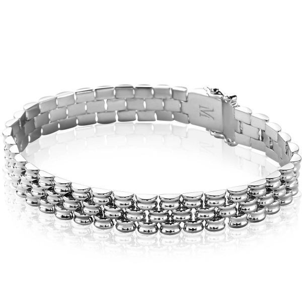 Mart Visser - Zilveren Armband MVA22 Schakel