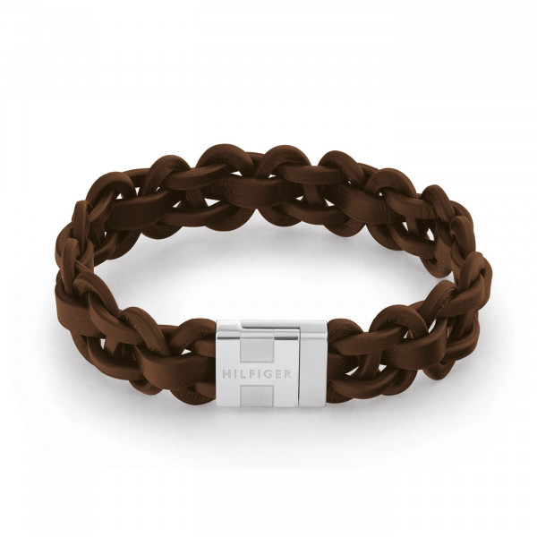Tommy Hilfiger - Herenarmband TJ2790373 Bruin Leer