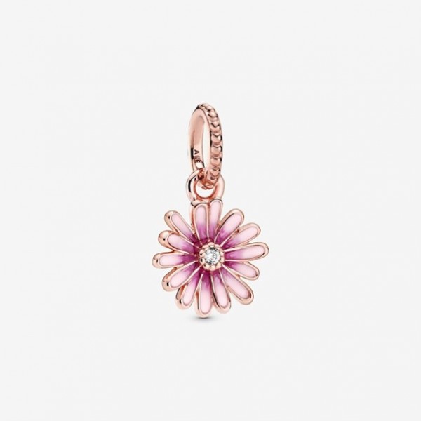 Pandora Moments - Roze Madeliefje Hangbedel 788771C01