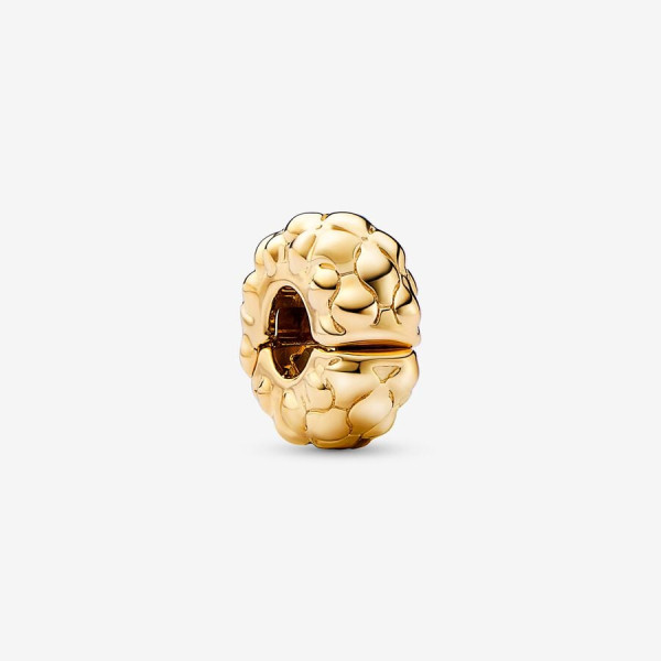 Pandora Studded Clipbedel Goudkleurig 762716C00