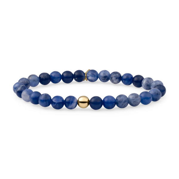 Sparkling Jewels Sodalite Saturn Large Armband SBG-GEM20-ADD-6MM