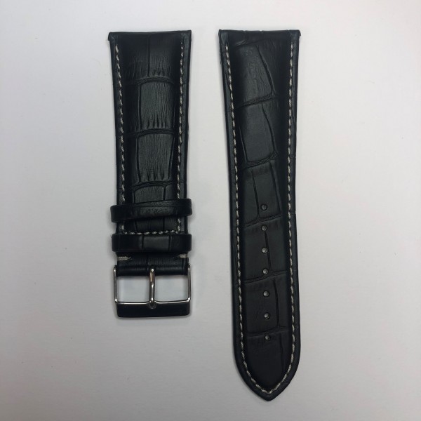 Remerko Horlogeband - Zwart - 26mm