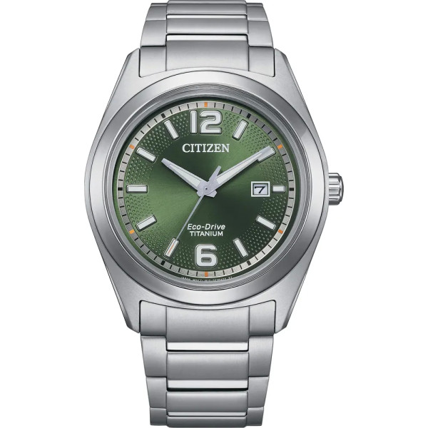 Citizen Titanium Solar Herenhorloge met Datum AW1641-81X