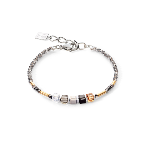 Coeur de Lion Armband Grijs Goud5027/30 - 1216