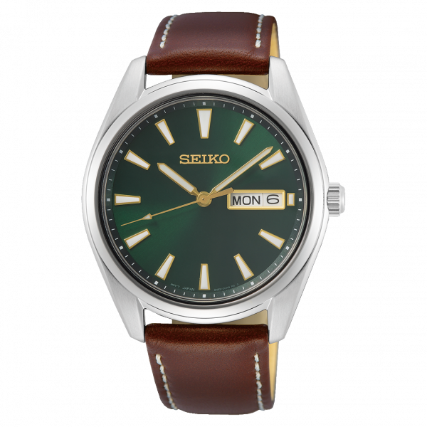 Seiko - Groene Wijzerplaat SUR449P1 Herenhorloge