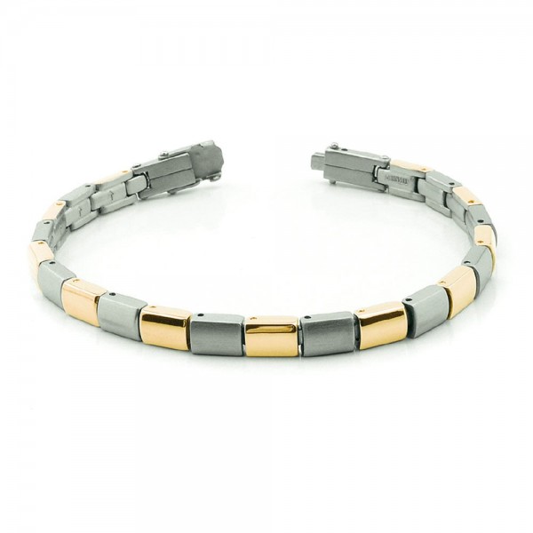 Boccia - Armband Titanium - 0313-02 - Bicolor