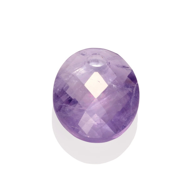 Sparkling Jewels Amethyst Medium Oval Ketting Edelsteen PENGEM05-MO