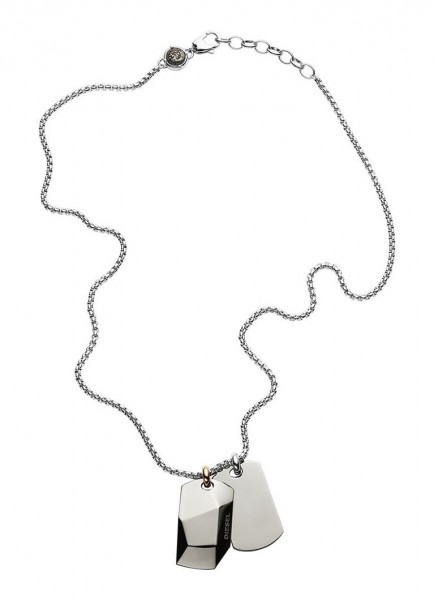 Diesel - Stalen Collier DX1143040 Dogtags