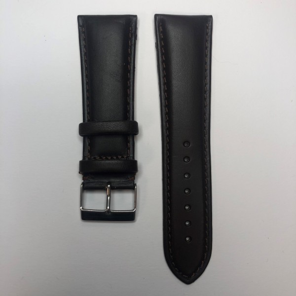 Remerko Horlogeband - Donker Bruin - 26mm
