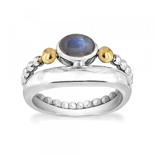 Rabinovich - Golden Shadow 72203813 Zilveren Ring met Goud