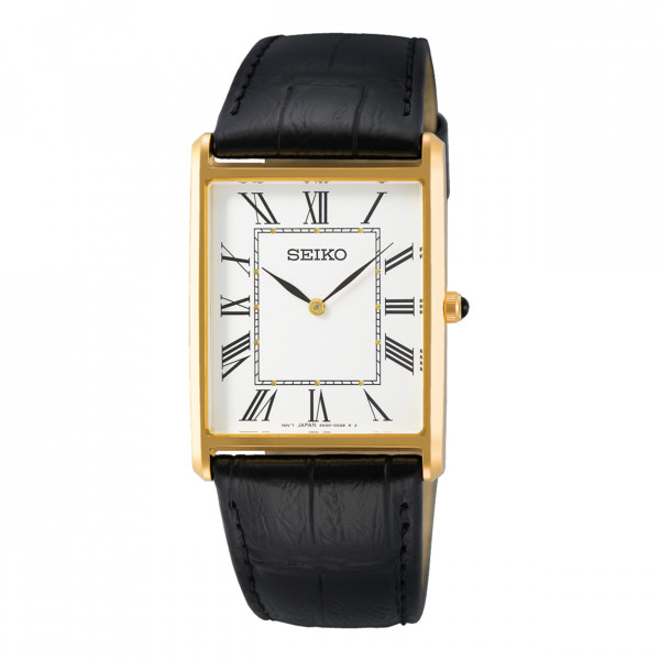 Seiko - Goudkleurig/Zwart SWR052P1 Herenhorloge