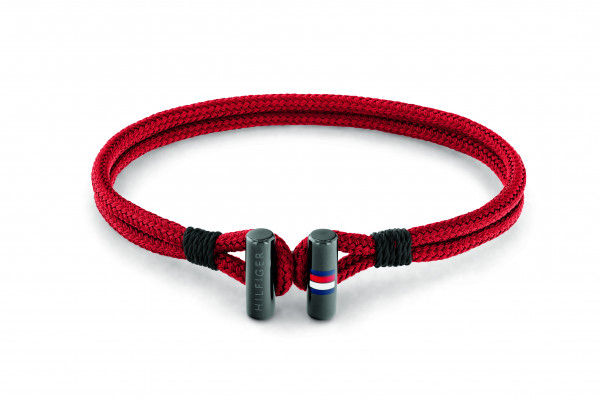 Tommy Hilfiger - Herenarmband TJ2790335 Roodtouw