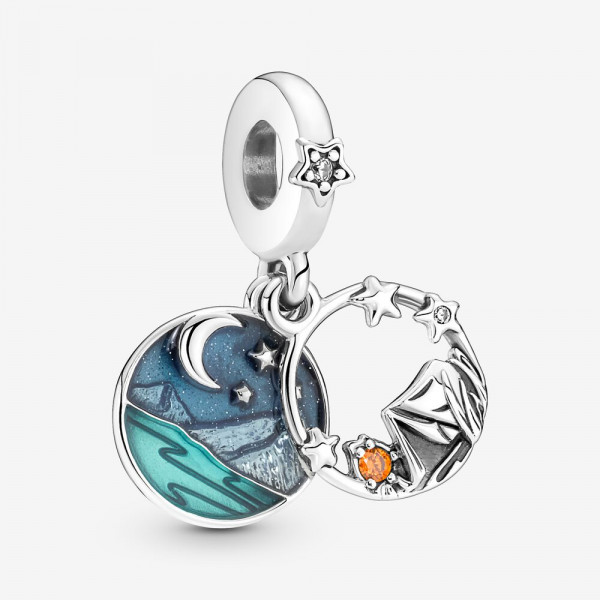 Pandora Moments - Hangbedel Camping Night Sky Bedel 791686C01