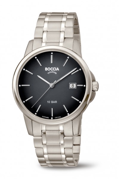 Boccia - Herenhorloge 3633-07 Titanium