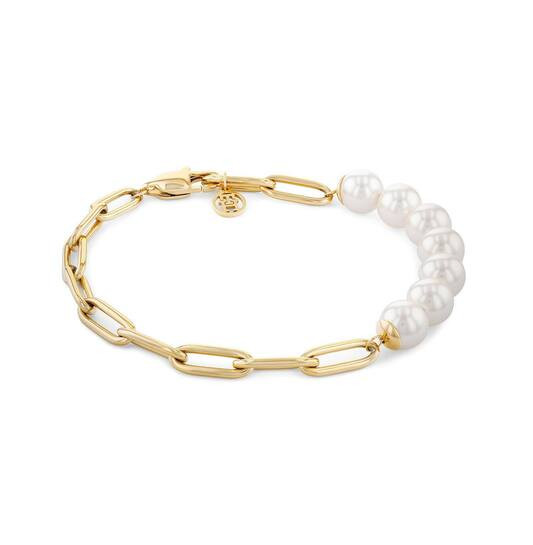 Tommy Hilfiger Schakelarmband met parels TJ2780770