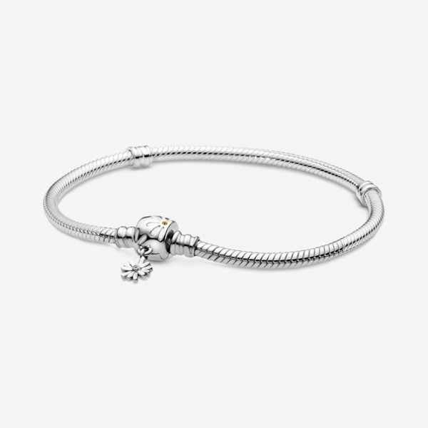 Pandora - Zilveren Armband 598776C01-20 Madeliefje Sluiting