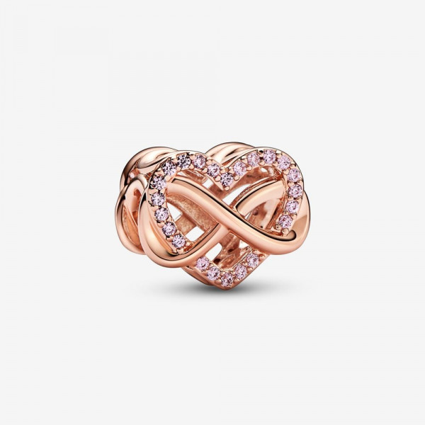 Pandora Moments - Family Pink Heart Infinity 782246C01
