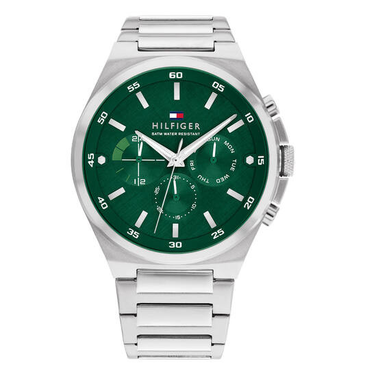 Tommy Hilfiger Zilverkleurige Herenhorloge Dexter TH1792088
