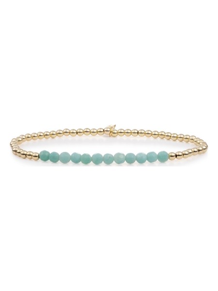 Sparkling Jewels - Amazonite Universe Armband - SBG-GEM12-3MM-LINE